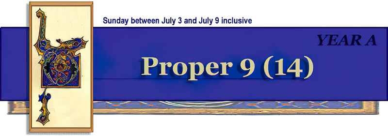 Title: Classic Banner, Year A, Proper 9 [Click for larger image view]