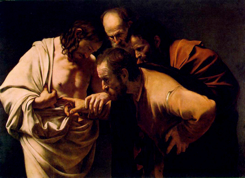 Title: The Incredulity of Saint Thomas
[Click for larger image view]