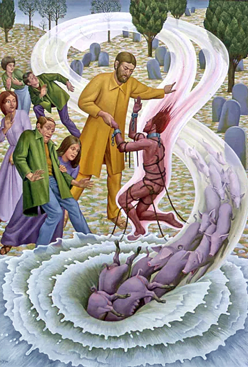 Jesus Engages in Spiritual Warfare—Lectionary Reflection for Pentecost 2C/Proper 7 (Luke 8)