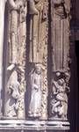 Chartres Cathedral; Sarah, Abraham, Hagar, Adam, Eve; jamb figures, left embrasure, left portal, west facade.
 
Click to enter image viewer

Use the Save buttons below to save any of the available image sizes to your computer.
