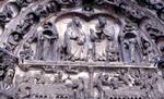 Senlis; Coronation of Mary; detail of tympanum, central portal, west facade.
 
Click to enter image viewer

Use the Save buttons below to save any of the available image sizes to your computer.
