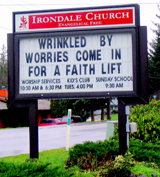Wrinkled by Worries. 