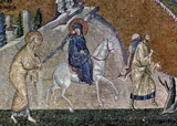Travel to Bethlehem. Meister der Karlsruher Passion, active 15th century