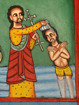 John Baptizing Jesus. 