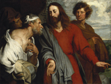 Healing of the Paralytic. Van Dyck, Anthony, 1599-1641