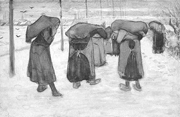 Women carrying sacks of coal in the snow.
 Gogh, Vincent van, 1853-1890

Click to enter image viewer

Use the Save buttons below to save any of the available image sizes to your computer.
