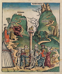 The Golden Calf from The Nuremberg Chronicle. 
