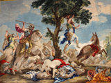 Death of Absalom. Giaquinto, Corrado, 1703-1766
