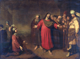 Jesus Heals the Centurion's Servant. Camerarius, Adam, active 1644-1666