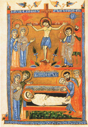 Crucifixion and Lamentation. 
