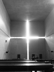 Interior of the Church of the Light.
 Andō, Tadao, 1941-

Click to enter image viewer

Use the Save buttons below to save any of the available image sizes to your computer.
