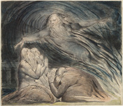 Job's Evil Dreams. Blake, William, 1757-1827