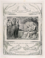 Every Man Also Gave Him a Piece of Money. Blake, William, 1757-1827