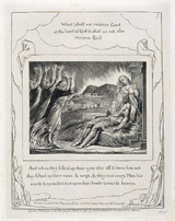 Comforters of Job. Blake, William, 1757-1827