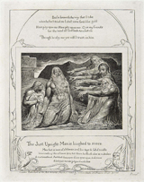 Job Rebuked by His Friends. Blake, William, 1757-1827
