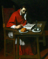Fasting of St. Charles Borromeo. Crespi, Daniele, approximately 1590-1630