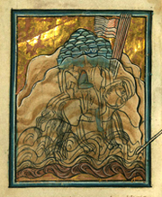 Crossing of the Red Sea. William, de Brailes, active 13th century