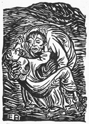 Good Samaritan.
 Barlach, Ernst, 1870-1938

Click to enter image viewer

Use the Save buttons below to save any of the available image sizes to your computer.
