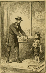 Charity to Street Arab.
 Needham, Geo. C. (George Carter), 1840-1902

Click to enter image viewer

Use the Save buttons below to save any of the available image sizes to your computer.
