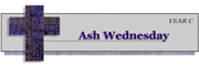 Classic Banner, Year C, Ash Wednesday. Vanderbilt Divinity Library staff
