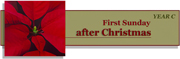 Classic Banner, Year C, First Sunday after Christmas Day. Vanderbilt Divinity Library staff