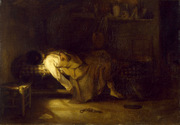 Suicide. Decamps, Alexandre-Gabriel, 1803-1860