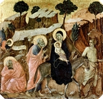 Flight into Egypt (Joseph's dream on the left).
 Duccio, di Buoninsegna, -1319?

Click to enter image viewer

Use the Save buttons below to save any of the available image sizes to your computer.
