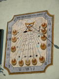 Sundial of the rectory of the Assumption church of Samoëns. Anonymous