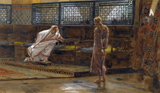 Jesus Before Pilate, First Interview. Tissot, James, 1836-1902
