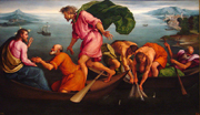 Miraculous Draught of Fishes. Bassano, Jacopo, approximately 1518-1592