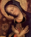 Madonna and Child, detail of Mary.
 Gentile, da Fabriano, ca. 1370-1427

Click to enter image viewer

Use the Save buttons below to save any of the available image sizes to your computer.
