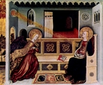 Annunciation to Mary.
 Gentile, da Fabriano, ca. 1370-1427

Click to enter image viewer

Use the Save buttons below to save any of the available image sizes to your computer.
