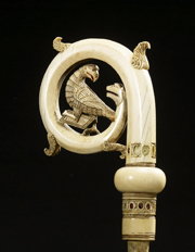 Crozier Head with the Eagle of Saint John.
 
Click to enter image viewer

Use the Save buttons below to save any of the available image sizes to your computer.
