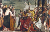 Jesus Heals the Centurion's Servant. Veronese, 1528-1588
