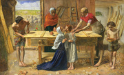 Christ in the House of His Parents. Millais, John Everett, 1829-1896