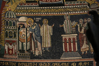 Ambrose in apse mosaic. 