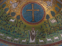 Apse Mosaic with Cross and Sant' Apollinaire with Sheep.
 
Click to enter image viewer

Use the Save buttons below to save any of the available image sizes to your computer.
