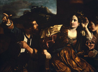 Semiramis Receiving Word of the Revolt of Babylon.
 Guercino, 1591-1666

Click to enter image viewer

Use the Save buttons below to save any of the available image sizes to your computer.

