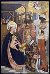 Adoration of the Magi.
 Zeitblom, Bartholomäus

Click to enter image viewer

Use the Save buttons below to save any of the available image sizes to your computer.
