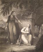 The Macklin Bible -- Christ and Mary Magdalene. Hamilton, William, 1751-1801 ; Thomson, Paton, b. ca. 1750