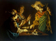 Esau and Jacob.
 Stomer, Matthias, 1589 or 1590-approximately 1651

Click to enter image viewer

Use the Save buttons below to save any of the available image sizes to your computer.
