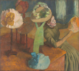 Millinery Shop.
 Degas, Edgar, 1834-1917

Click to enter image viewer

Use the Save buttons below to save any of the available image sizes to your computer.
