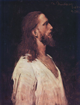 Christ before Pilate, study. Munkácsy, Mihály, 1844-1900