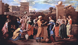 Rebecca at the Well. Poussin, Nicolas, 1594?-1665