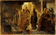 Christ in the Synagogue.
 Ge, N. N. (Nikolaĭ Nikolaevich), 1831-1894

Click to enter image viewer

Use the Save buttons below to save any of the available image sizes to your computer.
