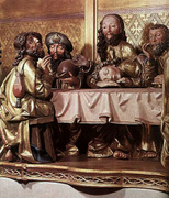 Last Supper. Master Paul of Locse, active 1500-1520