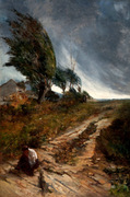 The Windstorm. Parreiras, Antônio, 1860-1937