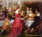 Feast of Herod. Rubens, Peter Paul, 1577-1640