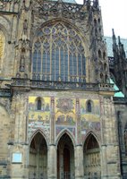 Facade mosaic, St. Vitus Cathedral.
 
Click to enter image viewer

Use the Save buttons below to save any of the available image sizes to your computer.
