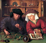 Moneylender and his Wife.
 Matsys, Quentin

Click to enter image viewer

Use the Save buttons below to save any of the available image sizes to your computer.
